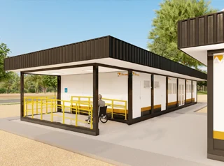 Refeitório com Banheiro PcD